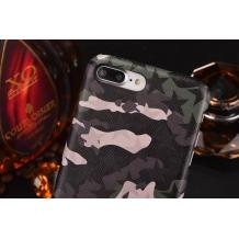 Луксозен гръб Valentino за Apple iPhone 7 / iPhone 8 - зелен / камуфлаж