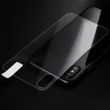 Удароустойчив скрийн протектор / FLEXIBLE Nano Screen Protector за гръб на Apple iPhone X