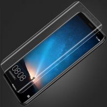 Оригинален 3D full cover screen protector / Извит скрийн протектор за Huawei Mate 10 Lite - прозрачен
