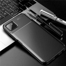 Луксозен силиконов калъф / гръб / TPU Auto Focus за Samsung Galaxy A22 5G - черен / Carbon