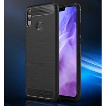 Силиконов калъф / гръб / TPU за Huawei Honor 8X - черен / carbon