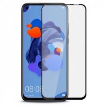 3D full cover Tempered glass Full Glue screen protector Huawei Honor 20 / Nova 5T Извит стъклен скрийн протектор с лепило от вътрешната страна за Huawei Honor 20 / Nova 5T - черен