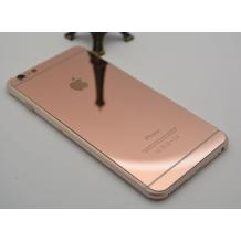 Стъклен скрийн протектор / 9H Tempered Glass Colorful Mirror Screen Protector / 2 в 1 за Apple iPhone 7 - златен /Rose Gold / лице и гръб