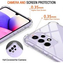 Удароустойчив силиконов калъф / гръб / TPU Anti Shock за Samsung Galaxy A53 5G - прозрачен кейс