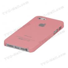 Заден предпазен капак за Apple Iphone 5 - розов