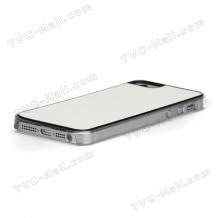 Заден предпазен капак за Apple Iphone 5 - Carbon - бял