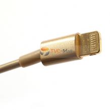 USB кабел за Apple iPhone 5 / 5S / 5C / iPhone 6 - златен