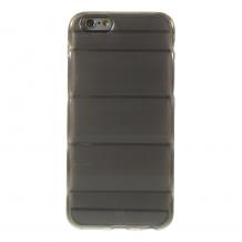 Силиконов гръб / калъф / TPU 3D за Apple iPhone Plus 6 5.5" - черен