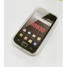 Силиконов калъф TPU за Samsung Galaxy Ace S5830 - бял мат