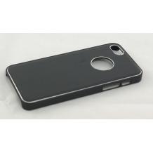 Луксозен заден предпазен капак Apple iPhone 5 - черен