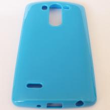 Силиконов калъф / гръб / TPU за LG G3 Mini D722 / LG G3 S - син