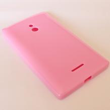 Силиконов калъф / гръб / TPU за Nokia XL - розов