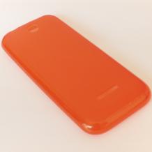 Силиконов калъф / гръб / TPU за Nokia 225 - червен / мат