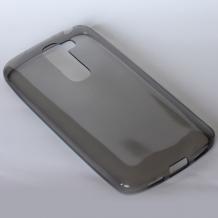 Ултра тънък силиконов калъф / гръб / TPU Ultra Thin за LG G2 Mini D620 - черен