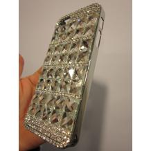 Луксозен заден предпазен капак с камъни за Apple Iphone 5
