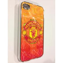 Заден предпазен капак 3D за Apple iPhone 4 / 4s - Manchester United