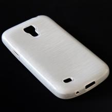 Силиконов калъф / гръб / TPU NEWTOP за Samsung Galaxy S4 Mini I9190 / I9192 / I9195 - бял