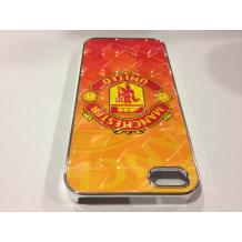 Луксозен заден предпазен капак 3D за Apple iPhone 5 - Manchester United