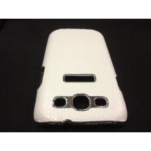 Заден предпазен капак / твърд гръб / кожен за Samsung GALAXY S3 S III SIII I9300 - бял