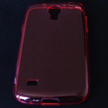 Ултра тънък силиконов калъф / гръб / TPU Ultra Thin за Samsung Galaxy S4 Mini I9190 / I9192 / I9195 - червен