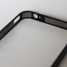 Метален Бъмпер / Bumper за Apple iPhone 4 / iPhone 4S - черен