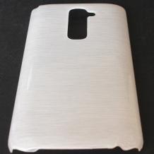 Заден предпазен твърд гръб / капак / за LG Optimus G2 D802 - бял