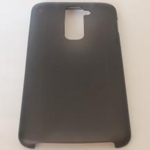 Ултра тънък заден предпазен твърд гръб / капак / Ultra Thin за LG Optimus G2 D802 - черен