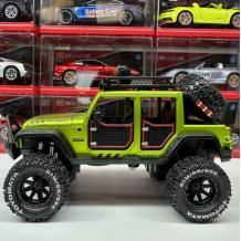 Метален джип с отварящи се капаци светлини и звуци Jeep Rubicon 1:24