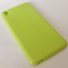 Силиконов калъф / гръб / TPU за HTC Desire 816 - зелен / гланц