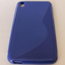 Силиконов калъф / гръб / TPU S-Line за HTC Desire 816 - син