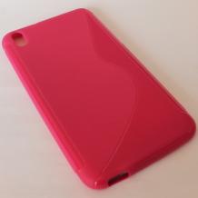 Силиконов калъф / гръб / TPU S-Line за HTC Desire 816 - розов