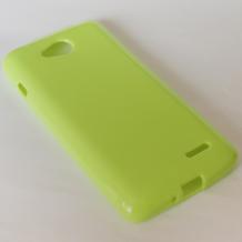Силиконов калъф / гръб / TPU за LG L90 D405 - зелен / гланц