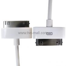 USB Data кабел за iPhone 4S,4,3GS,3G,2G,iPad,iPod бял