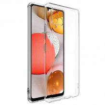 Силиконов калъф / гръб / TPU NORDIC Jelly Case за Samsung Galaxy A42 5G - прозрачен