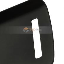 Заден предпазен твърд гръб / капак / за HTC Desire 500 - черен