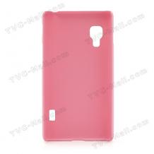 Заден предпазен твърд гръб за LG Optimus L5 II E460 - розов