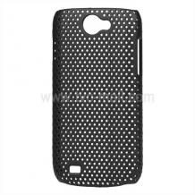 Заден предпазен капак за Samsung Galaxy W I8150 - "Perforated style"