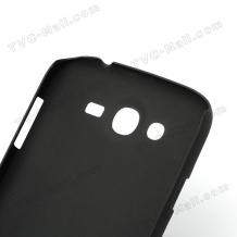 Заден предпазен капак за Samsung Galaxy Grand I9080 / I9082 - черен с пеперуда