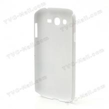 Заден предпазен капак за Samsung Galaxy Grand I9082 - бял / пеперуда