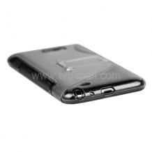 Силиконов TPU калъф S-Line с поставка за Samsung i9220 Galaxy Note N7000 - черен