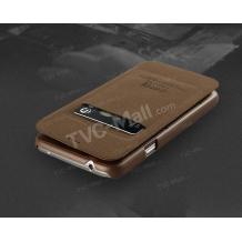 Луксозен кожен калъф Flip тефтер Kalaideng Oscar II за Samsung Galaxy S5 G900 / Samsung S5 G900 - кафяв