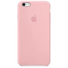 Оригинален кожен гръб за Apple iPhone 5 / iPhone 5S / iPhone SE - розов