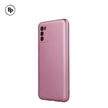 Силиконов калъф / гръб / Metallic Cover кейс за Samsung Galaxy A34 Pink - розов