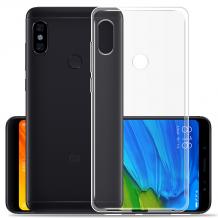 Ултра тънък силиконов калъф / гръб / TPU Ultra Thin за Xiaomi Mi 8 - прозрачен