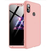 Твърд гръб Magic Skin 360° FULL за Xiaomi RedMi 6 Pro / Xiaomi Mi A2 Lite - Rose Gold