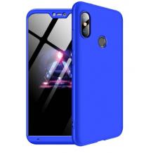 Твърд гръб Magic Skin 360° FULL за Xiaomi RedMi 6 Pro / Xiaomi Mi A2 Lite - син