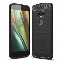 Силиконов калъф / гръб / TPU за Motorola Moto E5 Play - черен / carbon