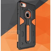 Твърд гръб Nillkin DEFENDER II за Apple iPhone 6 / iPhone 6S - черно и оранжево