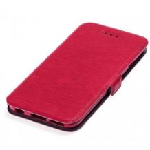 Кожен калъф Flip тефтер Flexi със стойка за Apple iPhone 11 6.1'' - червен