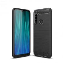 Силиконов калъф / гръб / TPU за Xiaomi RedMi Note 8 - черен / carbon